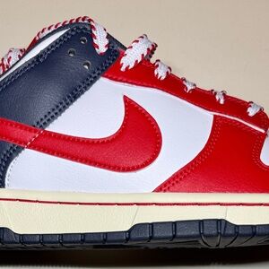 Nike Red and Navy Sneakers